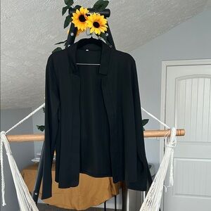 Black Long Sleeve Blouse
